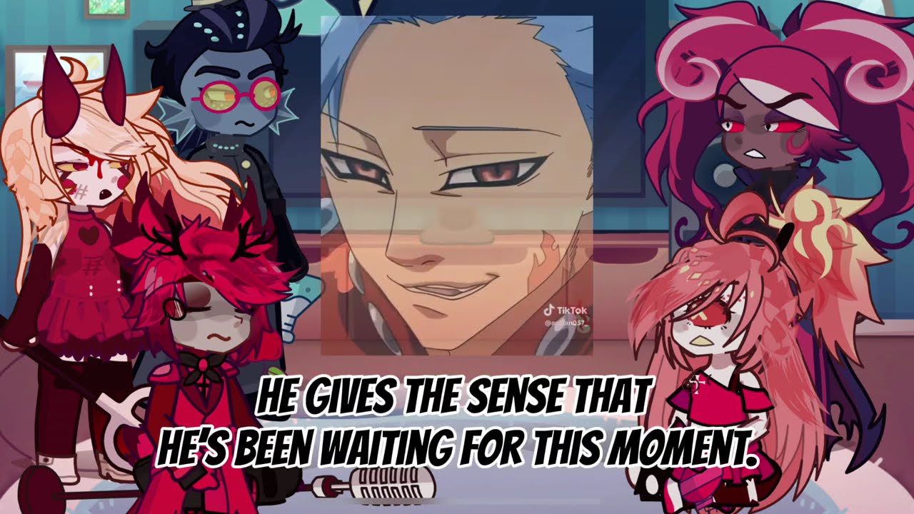 Hazbin Hotel Angels react to Ban | Meliodas | seven deadly sins | Lucifer | Gacha life 2