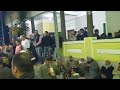 احتفال أهالي قرية محلة روح أمام مقر الحاج سمير جابر عيسى 