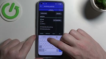 How To Pack Files into Rar & Zip Archives on OPPO Find X5 Lite