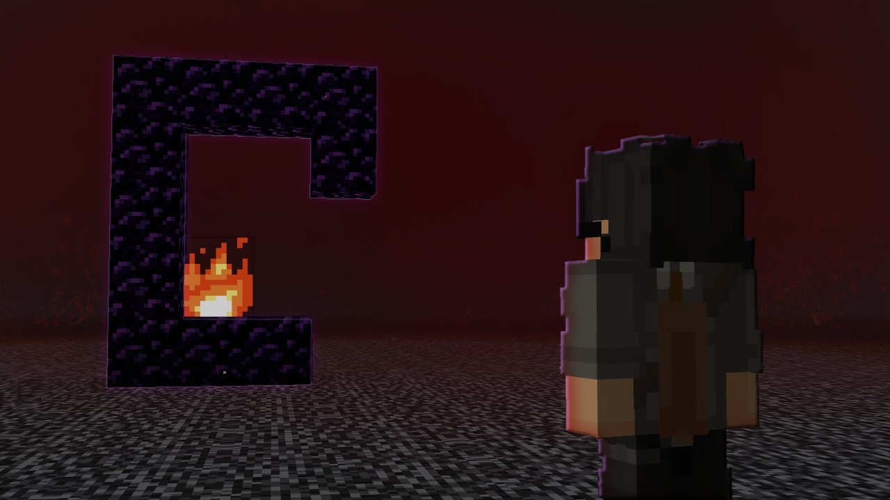 I got banished to the Nether roof