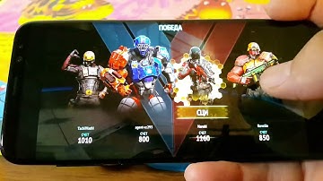 Samsung S8 plus  Modern Combat Versus gameplay