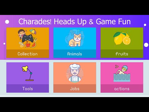 Family Charades Game (adivinha picture) Jogo de