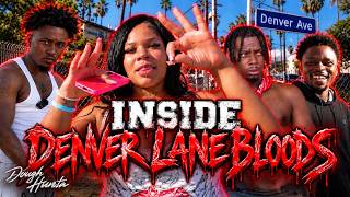 Inside Denver Lane Bloods ! Most Active Bloods On Figueroa Street !
