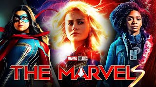The Marvels' Official Trailer: Carol Danvers, Monica Rambeau, and Kamala Khan Take Flight