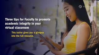 How Do You Promote Academic Integrity In The Online Classroom?