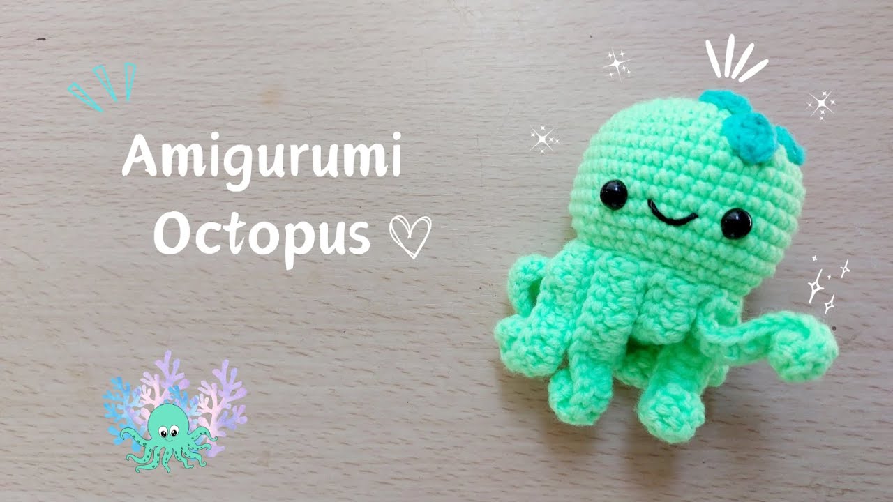 Octopus Amigurumi Crochet Tutorial | Free Pattern | Step by Step - YouTube