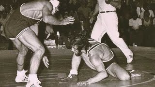 Don Behm explains the iconic wrestling photograph taken when he faced Rick Sanders