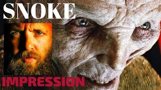 SNOKE IMPRESSION! LIVE REDUB OF SNOKE AND KYLO THRONE ROOM SCENE