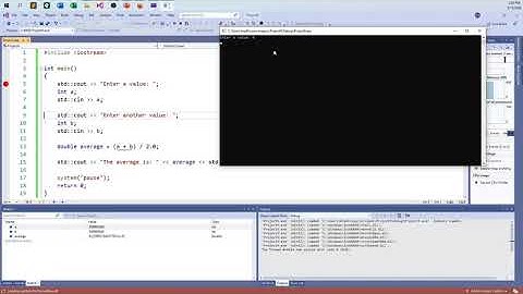 Debugging Using Visual Studio
