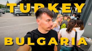 CROSSING the BORDER from Turkey to Bulgaria - Edirne to Sofia by BUS