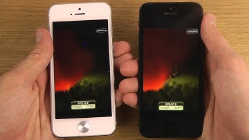 iPhone 5 iOS 7 Beta 5 vs. iPhone 5 iOS 6.1.4 - Benchmark Speed Performance Comparison Review