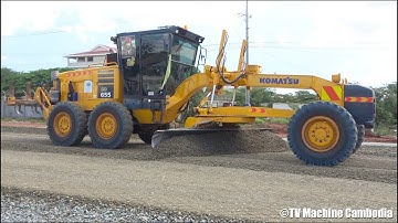 Best Activity Motor Grader Operator Trimming Slope Skills
