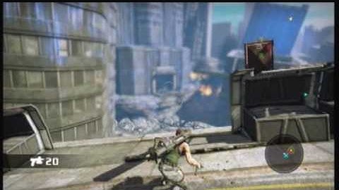 Bionic Commando act 1 ascension City Downtown 7