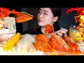 한국에서 제일 매운 만두🔥미친만두! 만두 3종 사리곰탕 파김치 리얼사운드먹방/THE SPICIEST DUMPLINGS IN KOREA 辛い餃子 Mukbang Eating Show