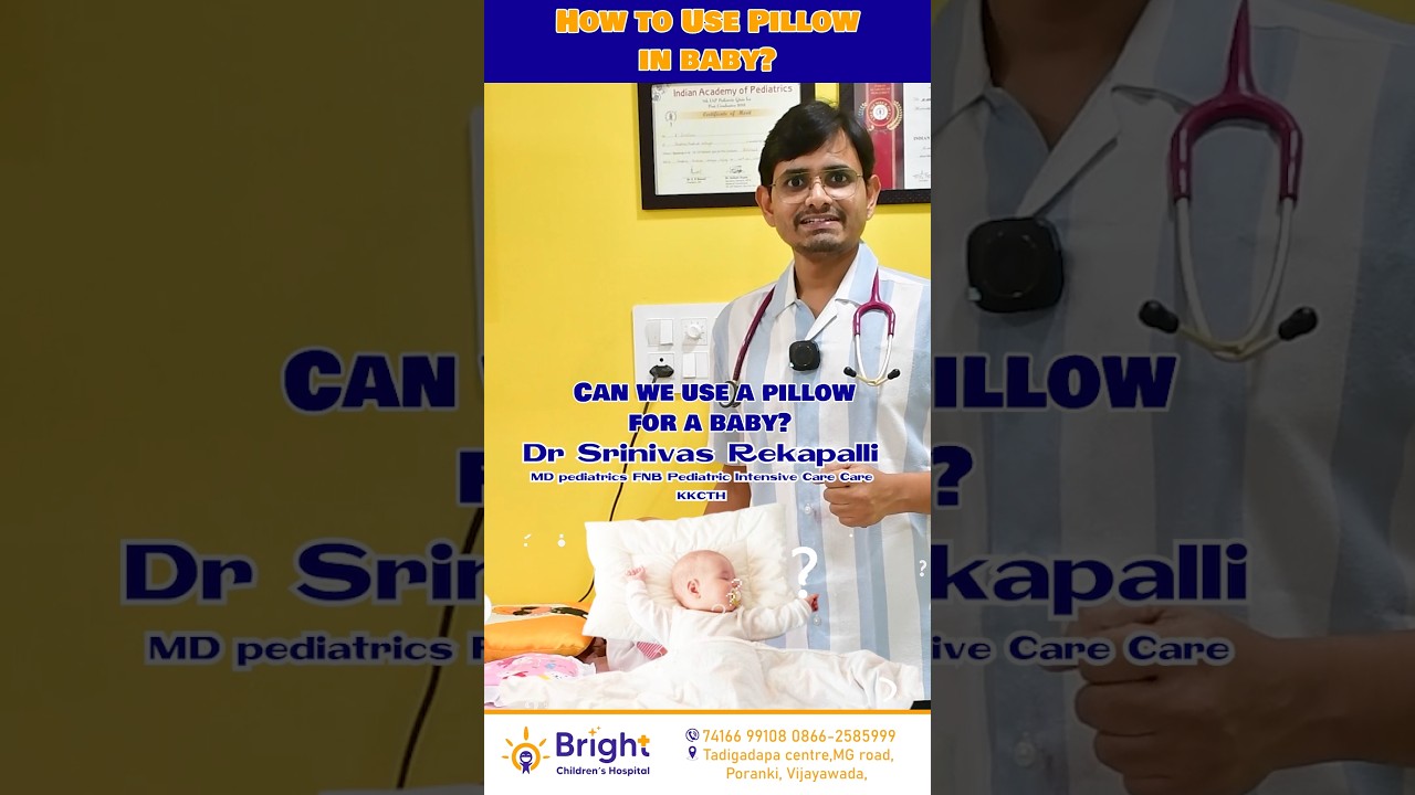 Can we use pillow in babies? Know from the best children doctor 