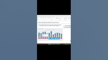How to Create Stacked bar/column charts in SAP Analytics Cloud