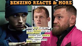 Benzino Reacts To Eminem Surprise, MGK Flips Eminem Lyrics To DISS Connor McGregor MMA Fans FUMING