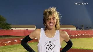 Wind Gets Best Of Rheinhardt Harrison In Sub-4 Mile Attempt