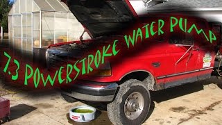 7.3 Powerstroke Water Pump