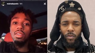 Metro Boomin Responds to Kendrick Lamar ‘Euphoria’ (Drake Diss)