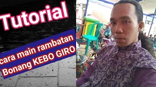Cara Main Rambatan Bonang Kebo Giro.KORG pa 700