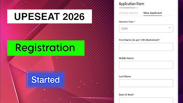 UPESEAT 2026 Registration Started | UPESEAT 2026 Application form Released | MDE