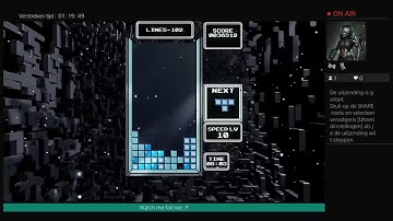 Live: Failing at Tetris - Playing the Classic Weekend Event (Tetris Effect Connected, PS4)