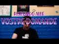 Rispondo alle vostre domande.