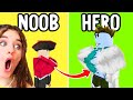 GOING FROM N00B to HERO IN ONE GAME OF BLOXFRUITS w/The Norris Nuts