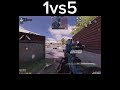 神エイムで1vs5クラッチ【CoDモバイル】