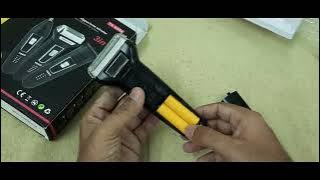 Yoko Rechargeable 3 in 1 Trimmer-YK-6558 Unboxing