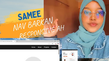 Sida Loo Sameeyo Navbar  Responsive Ah | HTML, CSS, iyo JavaScript Somali Tutorial