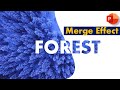 How to use Merge Shape Combine Command in PowerPoint | Merge Text with VIDEO in PowerPoint #ppt #ai