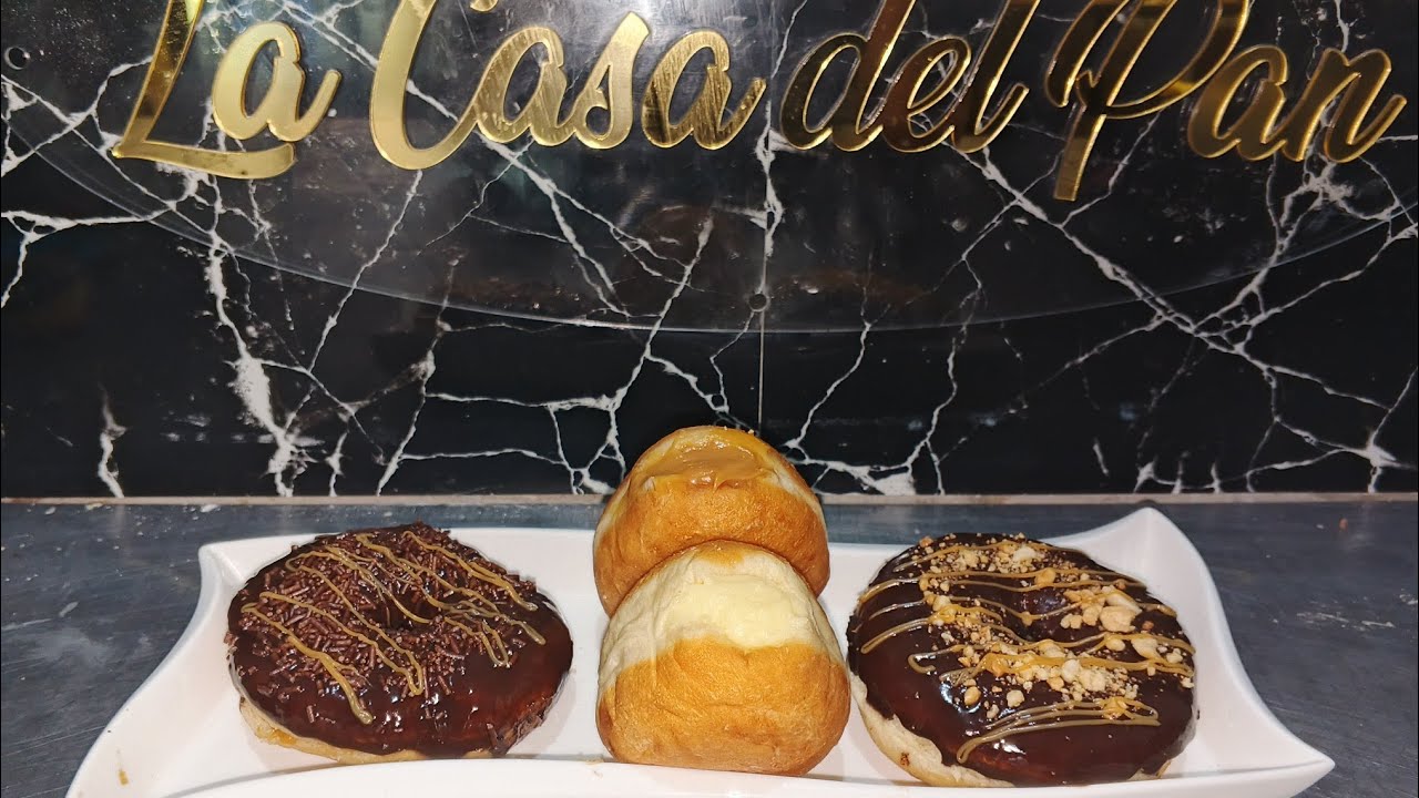 Donas bombas y jumbos  receta y procedimiento completo