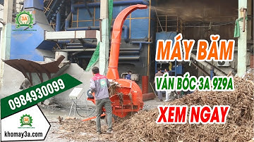 Máy Băm Ván Bóc 3A 9Z9A | Máy Băm Rác Ván Lạng Công Suất Lớn Hàng Chính Hãng 3A