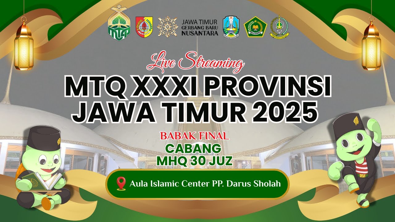 🔴[LIVE] Babak Final Cabang MHQ 30 Juz ( 19 September 2025)