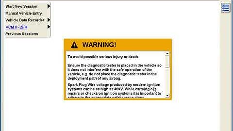 how to install Ford VCM II