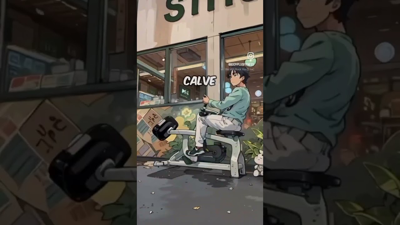 Seated calve raises for solius development for balanced calves #fit #motivation #fitness #gymhumor