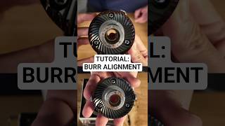 Tutorial: how to align your burr set. With @lebrew filter burr set with Fellow Ode 2 #coffee