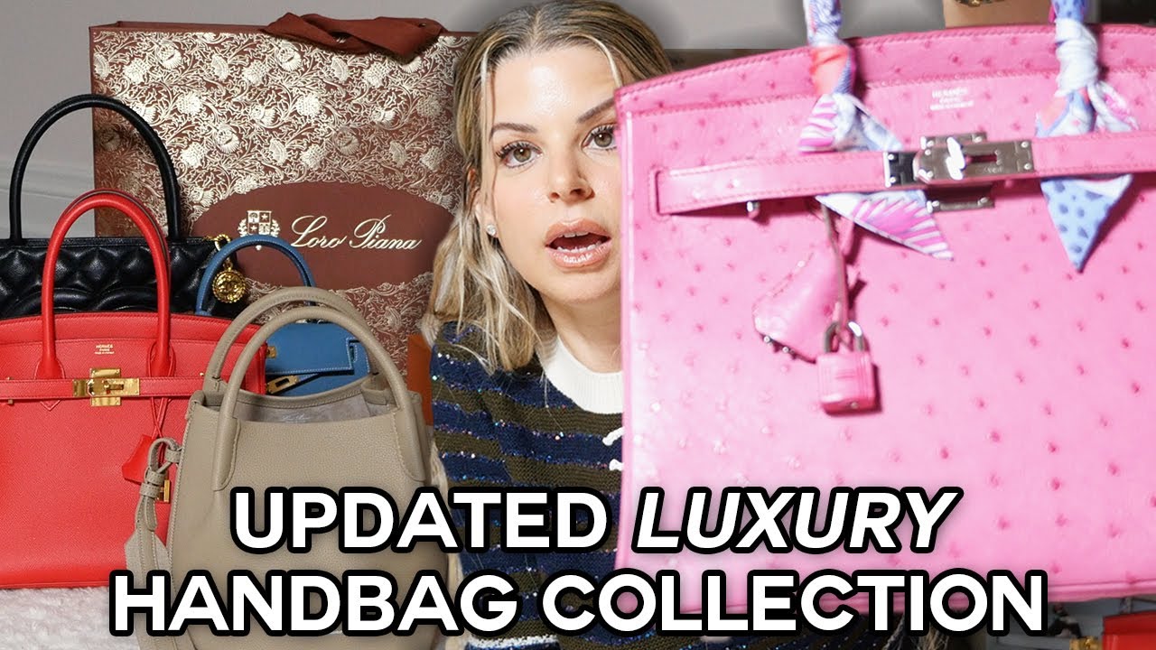 Updated Luxury Bag Collection - Hermes & CHANEL - YouTube