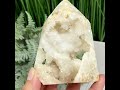 Druzy Agate Tower Crystal Generator 340g