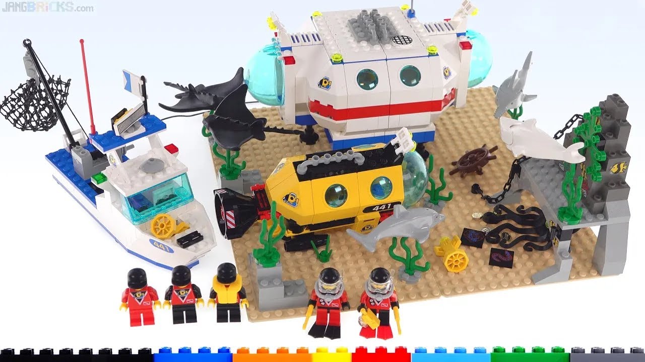 🔄 LEGO System 1997 Deep Sea Refuge review! 6441 re upload