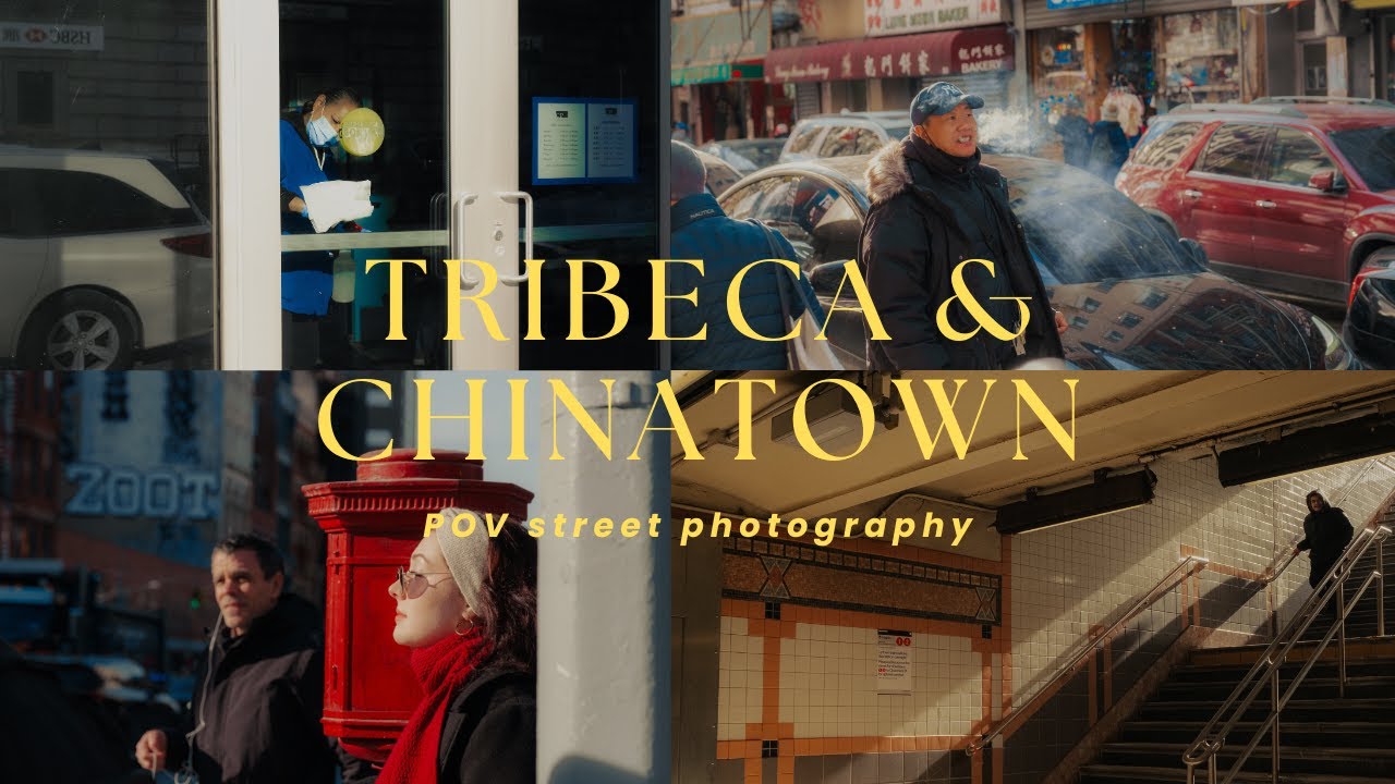 POV Street Photography | Tribeca & Chinatown | Fujifilm XH2S | NYC |