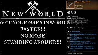 New World on X: In anticipation of the Greatsword coming soon, we