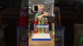Best Way To Recycle Your Soda Cans 😅 #challenge #funnyfamilygames #familygames