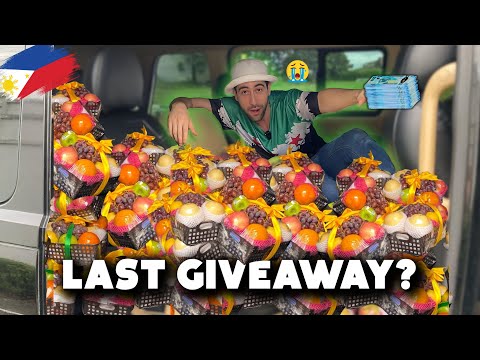 I’m GIVING AWAY Fruit Baskets & FREE MONEY for Christmas! 💵🇵🇭