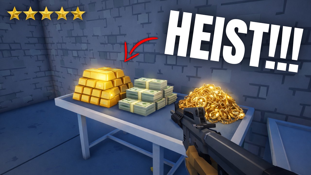 Finally I Silently Heisted the Jewellery Shop with Only One Arm ...