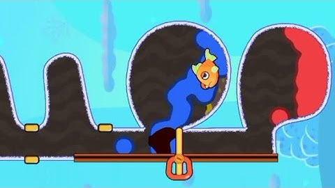 save the fish gameplay android IOS #mobilegame #androidgames #savethefish #fishdom #fishgame