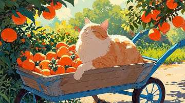 Lazy Like A Cat 🍊 Lofi Morning Vibes 🍊 Summer Lofi Songs To Make You Feel The First Scent Of Summer