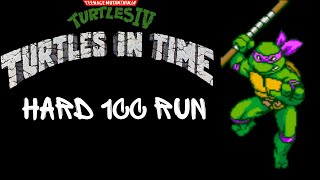 Teenage Mutant Ninja Turtles IV: Turtles in Time (SNES) - Donatello (Hard) 1CC